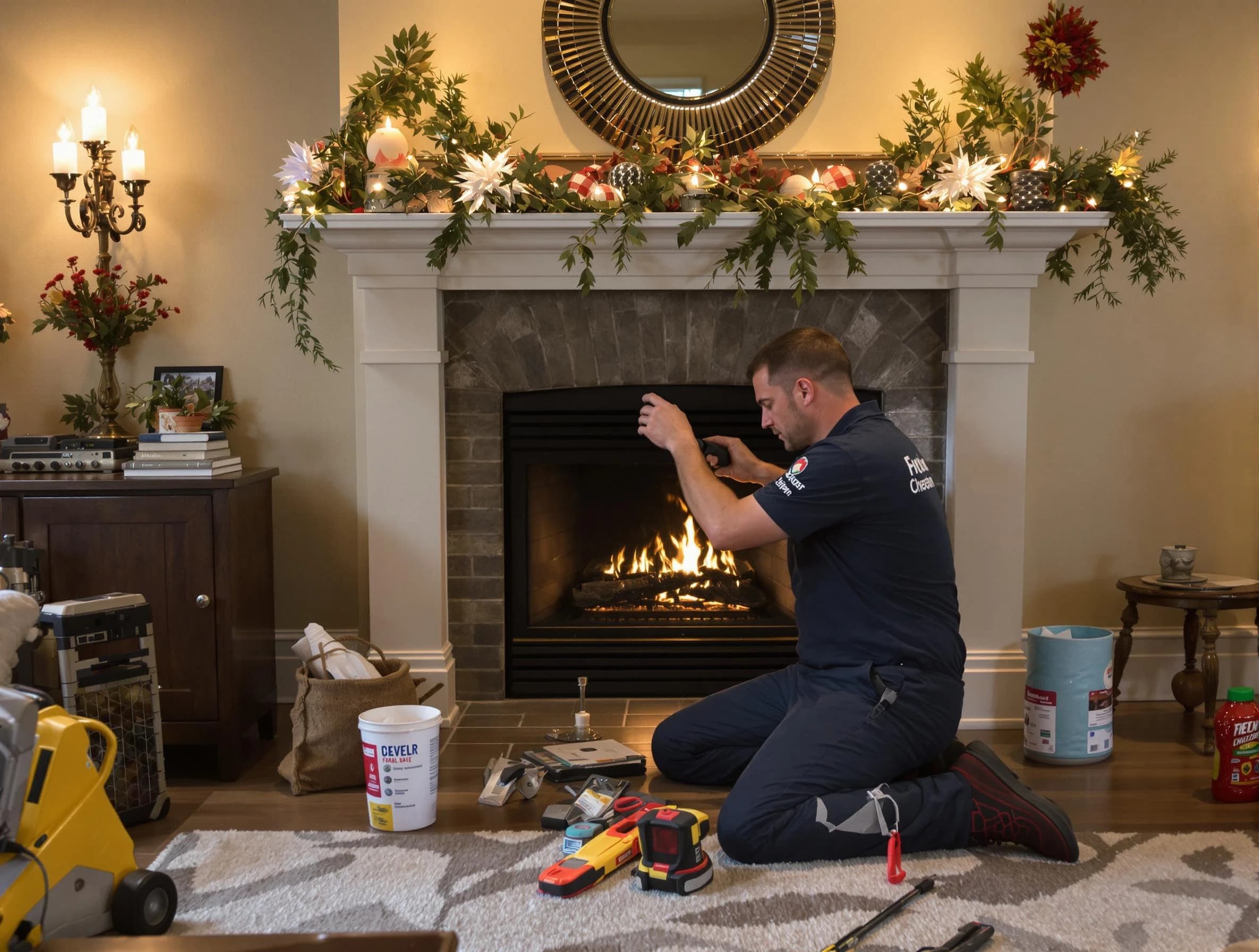 Dickson Chimney Sweep offering fireplace maintenance services in Dickson, TN