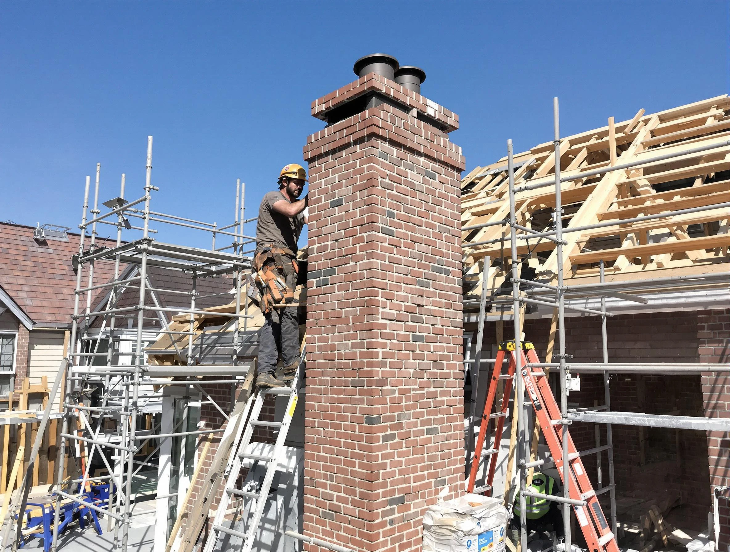 New chimney installation completed by Dickson Chimney Sweep in Dickson, TN